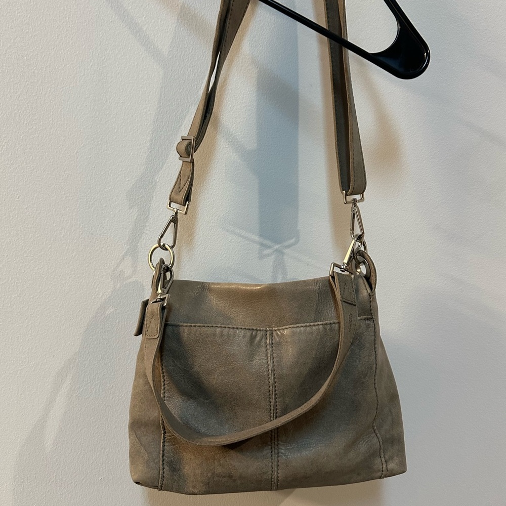 HAMMITT Bryant bag pewter with silver